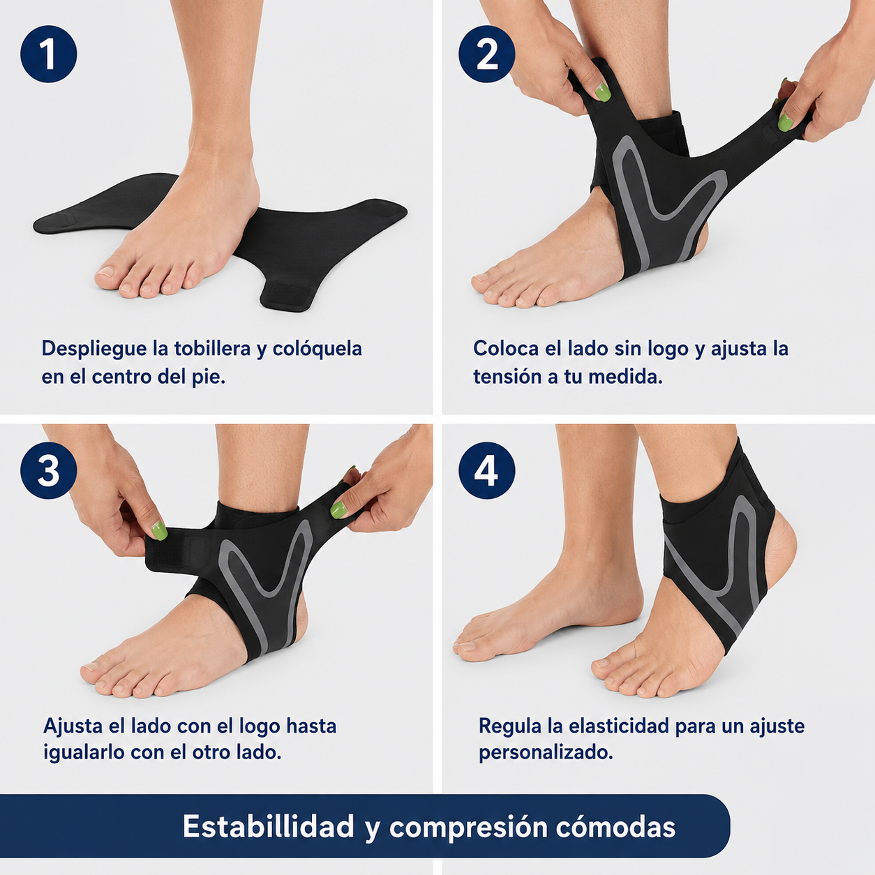 FitSox® Tobillera Smart de Compresión